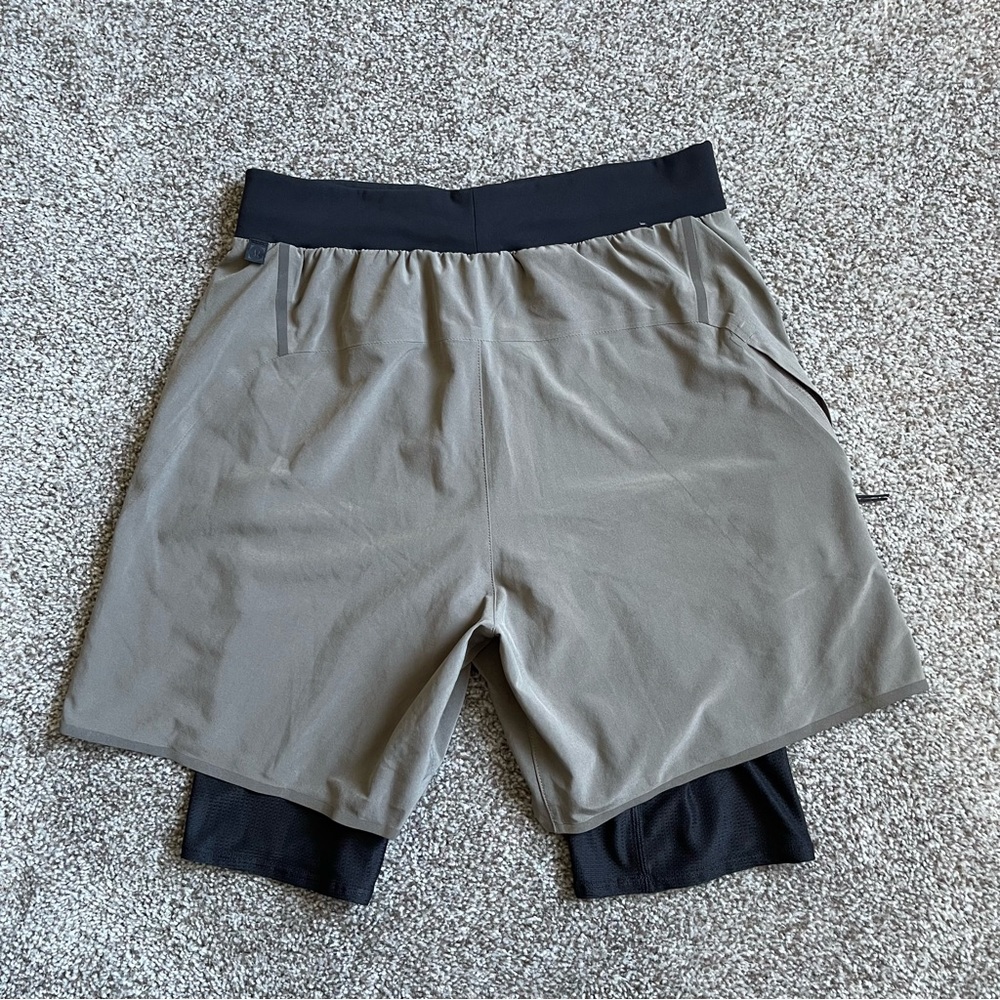 Lululemon Diffract Run Short *Lined Sz Xs In Noma… - image 8